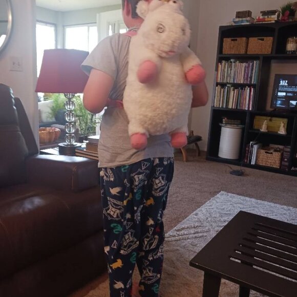 Universal Studios Despicable Me Unicorn Plush Backpack It's So Fluffy! - Picture 5 of 14